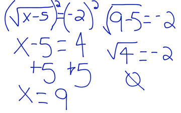 Solving Radicals